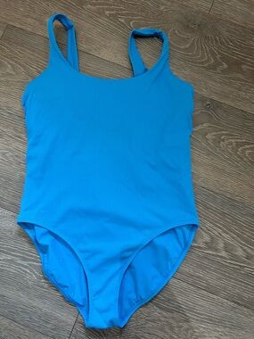Athleta Vibrant Turquoise One-Piece Swim